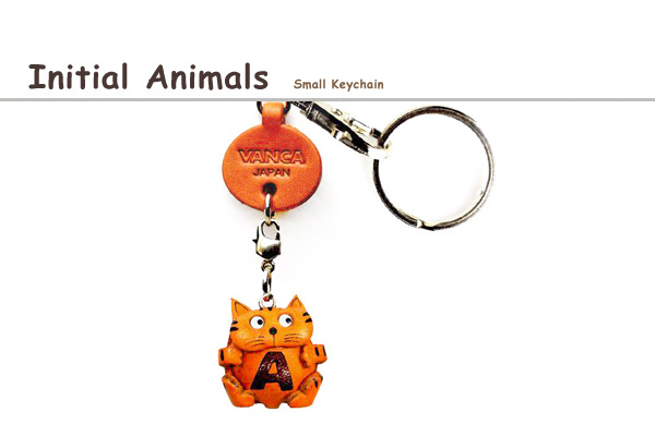 Initial Animals keychain