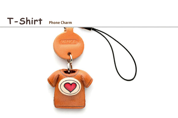 T-shirt phone charm