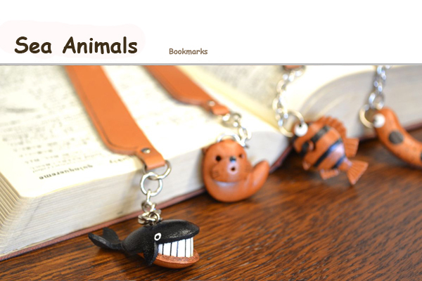 Sea Animal Bookmarks