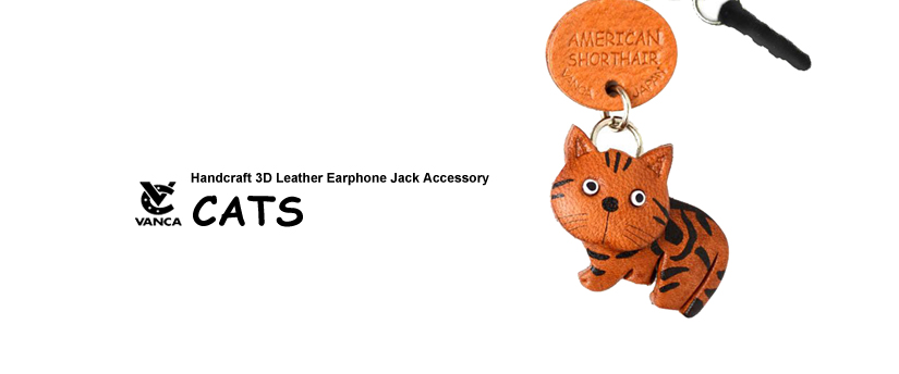 handcrafted leather animal phone charm 