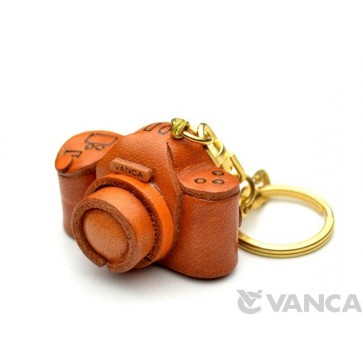 Camera Leather Keychain(L)