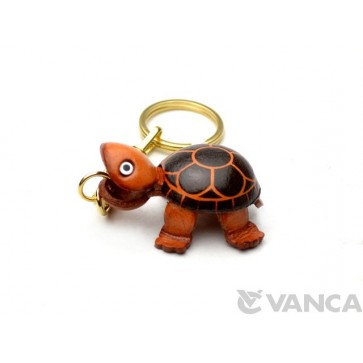 Turtle Leather Keychain(L)