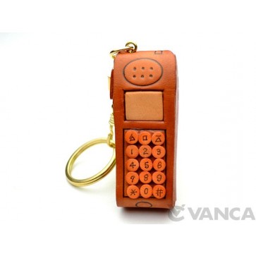 Cellular(Mobile) Phone Leather Keychain(L)