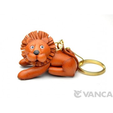 Lion Leather Keychain(L)