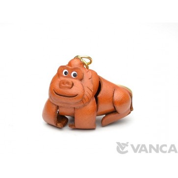 Gorilla Leather Keychain(L)