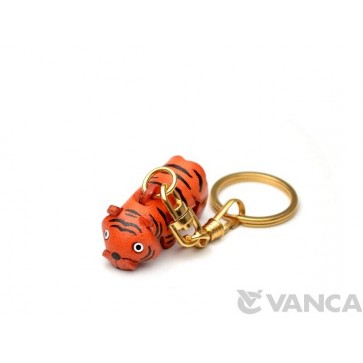 Tiger Leather Keychain (Chinese Zodiac)