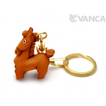 Horse Leather Keychain (Chinese Zodiac)