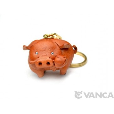 Pig Leather Keychain(L)