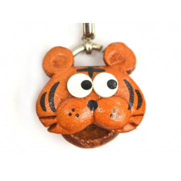 Tiger(small) Leather Figuine/charm Chinese Zodiac Series