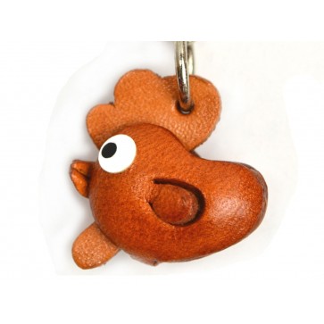 Rooster(small) Leather Figuine/charm Chinese Zodiac Series