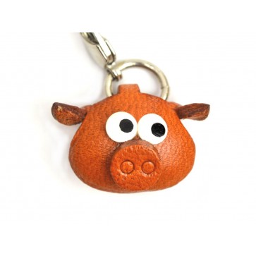 Pig(small) Leather Animal Figuine/charm
