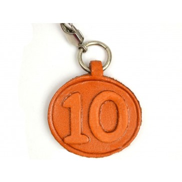 No.10 Leather Plate Birth date Series