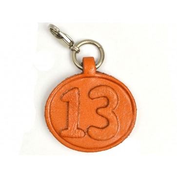 No.13 Leather Plate Birth date Series