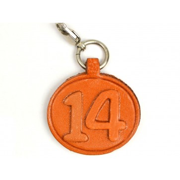 No.14 Leather Plate Birth date Series