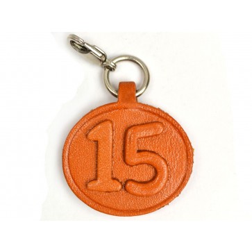 No.15 Leather Plate Birth date Series