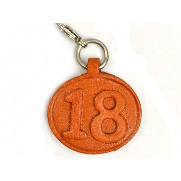 No.18 Leather Plate Birth date Series