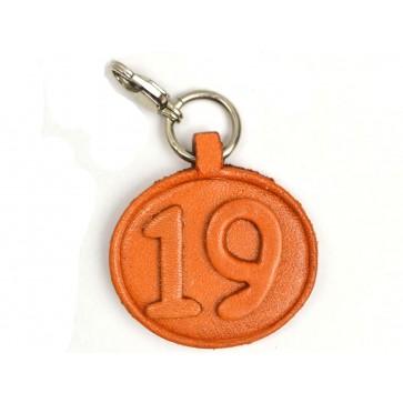 No.19 Leather Plate Birth date Series