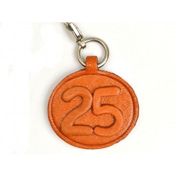 No.25 Leather Plate Birth date Series