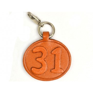 No.31 Leather Plate Birth date Series