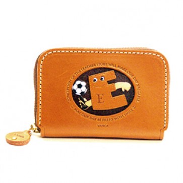 Soccer E Handmade Genuine Leather Animal Business Card Case #26168