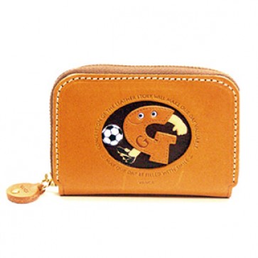 Soccer G Handmade Genuine Leather Animal Business Card Case #26170