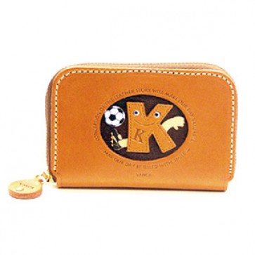Soccer K Handmade Genuine Leather Animal Business Card Case #26174