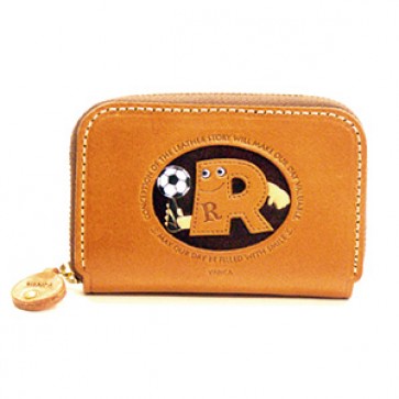 Soccer R Handmade Genuine Leather Animal Business Card Case #26178