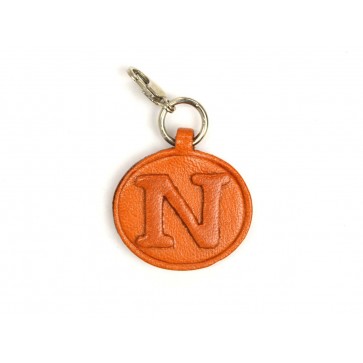 N Leather Alphabet Plate