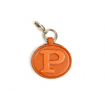 P Leather Alphabet Plate