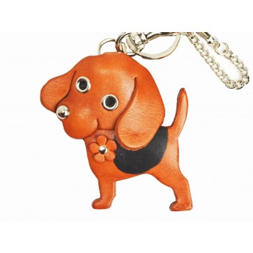 Beagle Handmade Leather Dog/Bag Charm