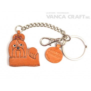 Shih Tzu Champion Leather Ring Charm #26073