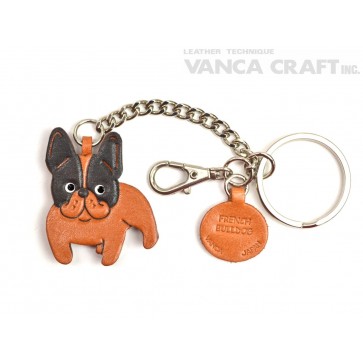 French Bulldog Leather Ring Charm #26061