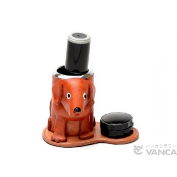 Labrador Retriever Leather Seal Stand #26294