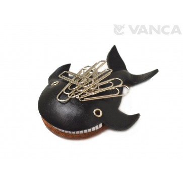Whale Leather Magnet Clip holder #26255