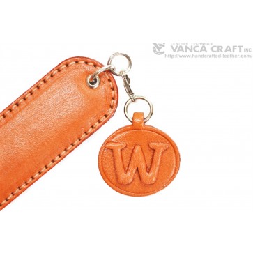 Initial W Leather Paper Knife