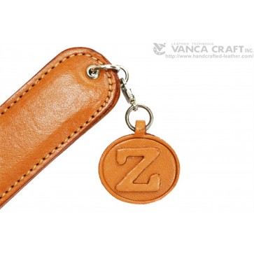 Initial Z Leather Paper Knife