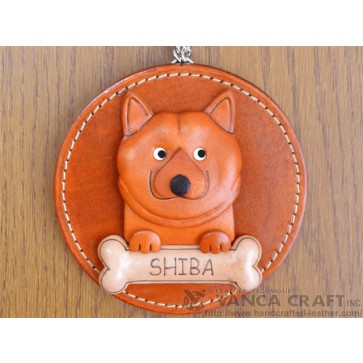 Shiba Leather Wall Deco