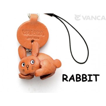 Rabbit Japanese Leather Cellularphone Charm Animal