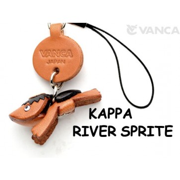 Kappa Japanese Leather Cellularphone Charm Animal