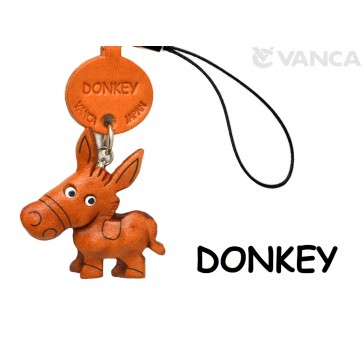 Donkey/Ass Japanese Leather Cellularphone Charm Animal
