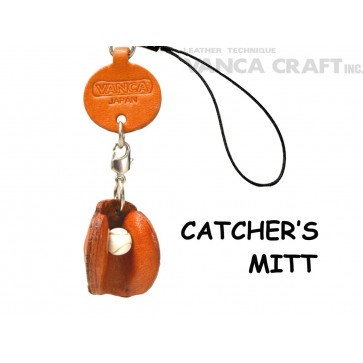 Catcher's mitt Japanese Leather Cellularphone Charm Goods 