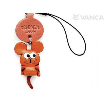 Rat Japanese Leather Cellularphone Charm Zodiac Mascot