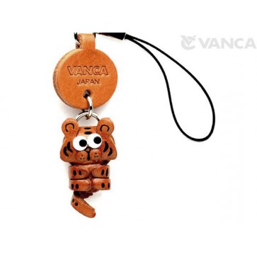 Tiger Japanese Leather Cellularphone Charm Zodiac Mascot