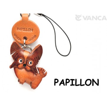 Papillon Leather Cellularphone Charm