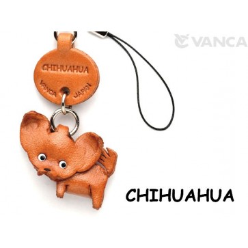 Chihuahua Leather Cellularphone Charm