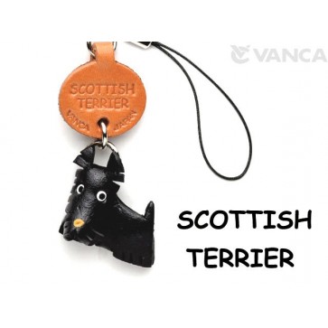 Scottish Terrier Leather Cellularphone Charm #46756