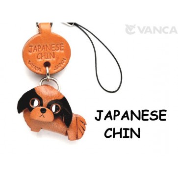 Japanese Chin Leather Cellularphone Charm