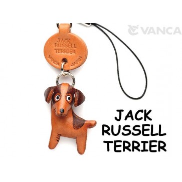 Jack Russell Terrier Leather Cellularphone Charm