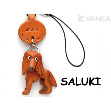 Saluki Leather Dog Cellularphone Charm #46785