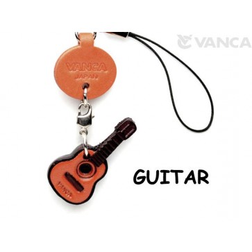 Guitar Leather Cellularphone Charm